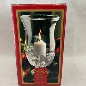 Gorham "Angels of Peace" Hurricane 7 1/2" Candle Holder